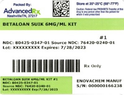 label 1 - Betaloan Suik Kit 80425 0347 01